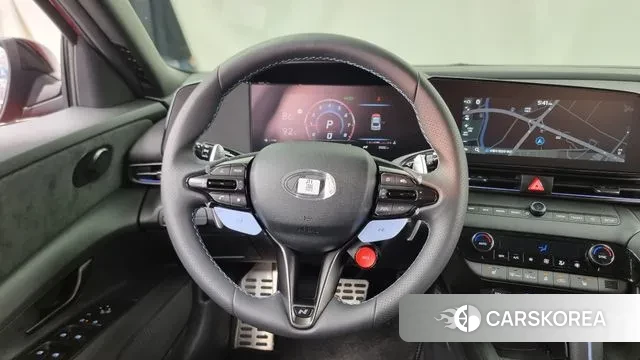 Hyundai The New Avante (CN7) 2025 Красный из Кореи, фото 4