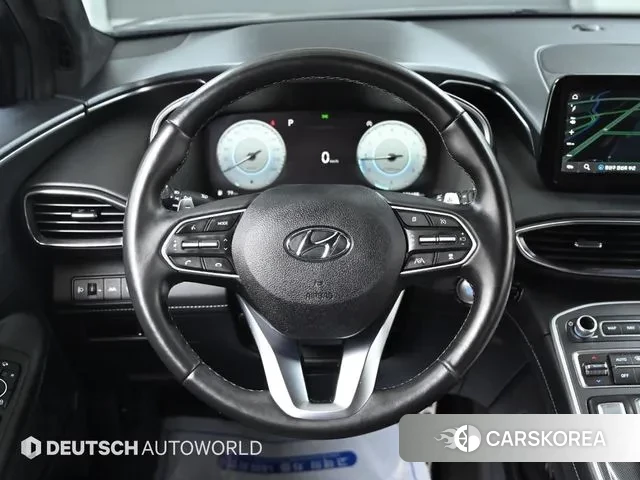 Hyundai The New Santa Fe 2021 Серебристо-серый из Кореи, фото 4