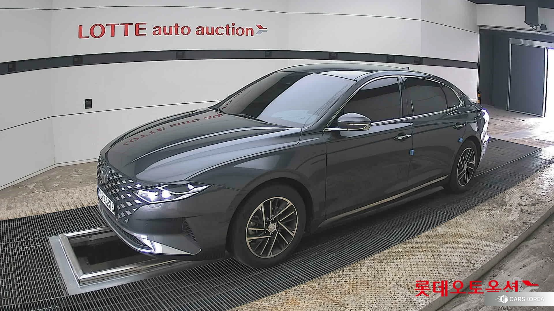 Hyundai Grandeur 2022 Nocturne Grey Metallic из Кореи, фото 4