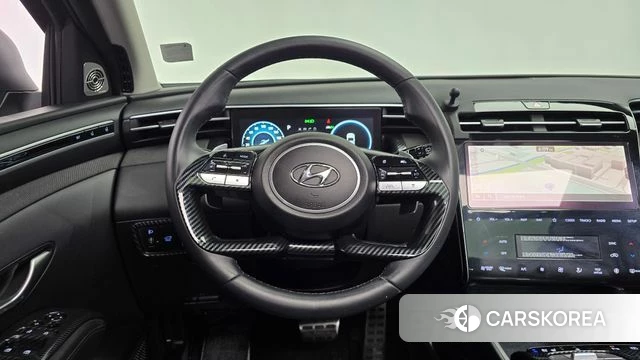 Hyundai Tucson Hybrid (NX4) 2021 Серый из Кореи, фото 4
