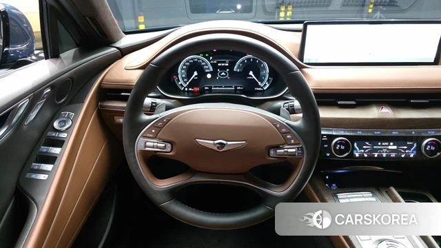 Genesis G80 (RG3) 2022 Синий из Кореи, фото 4
