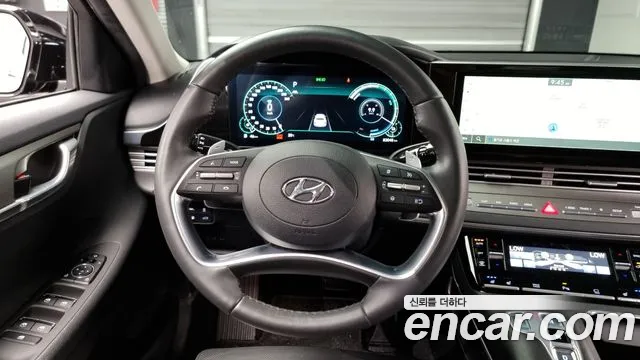 Hyundai The New Grandeur IG Hybrid 2022 Черный из Кореи, фото 4