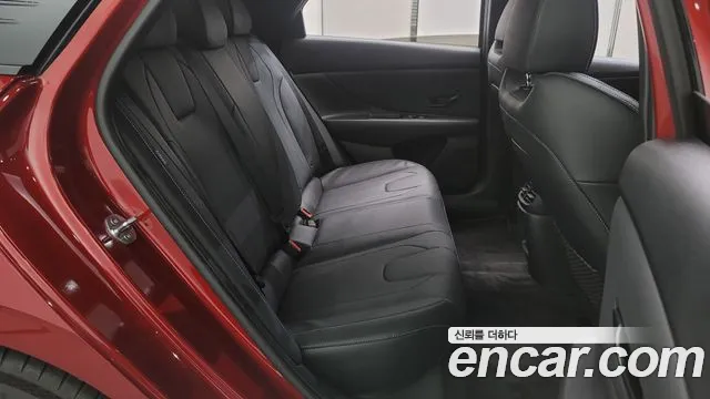 Hyundai The New Avante (CN7) 2023 Красный из Кореи, фото 4