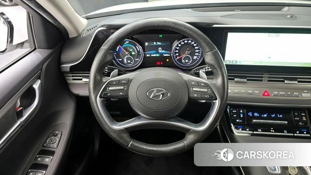 Hyundai The New Grandeur IG Hybrid 2021 Белый из Кореи, фото 4