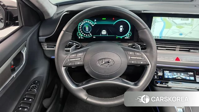 Hyundai The New Grandeur IG Hybrid 2022 Черный из Кореи, фото 4