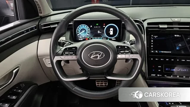 Hyundai Tucson Hybrid (NX4) 2021 Серый из Кореи, фото 4