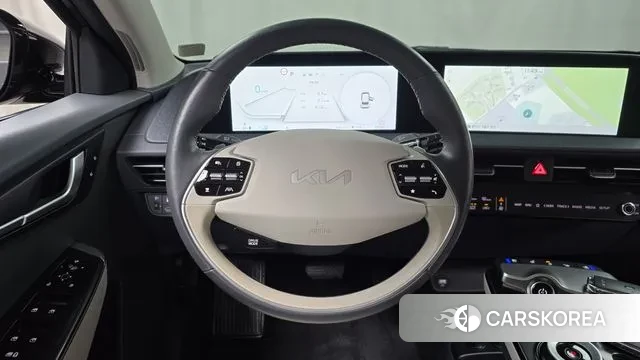 Kia EV6 2023 Черный из Кореи, фото 4