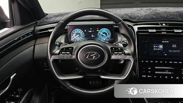 Hyundai Tucson Hybrid (NX4) 2022 Серый из Кореи, фото 4
