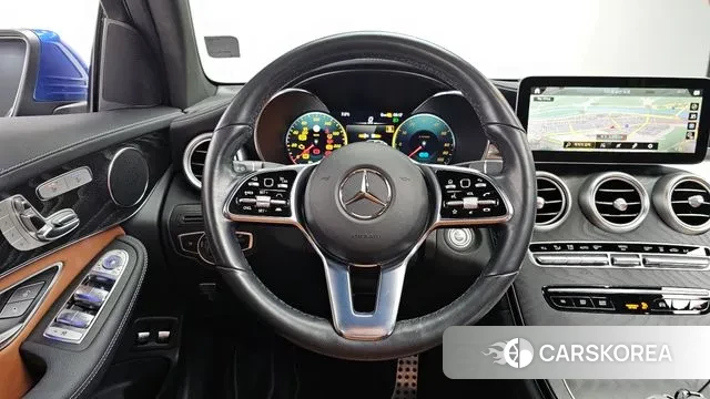 Mercedes-Benz GLC-Class X253 2022 Синий из Кореи, фото 4