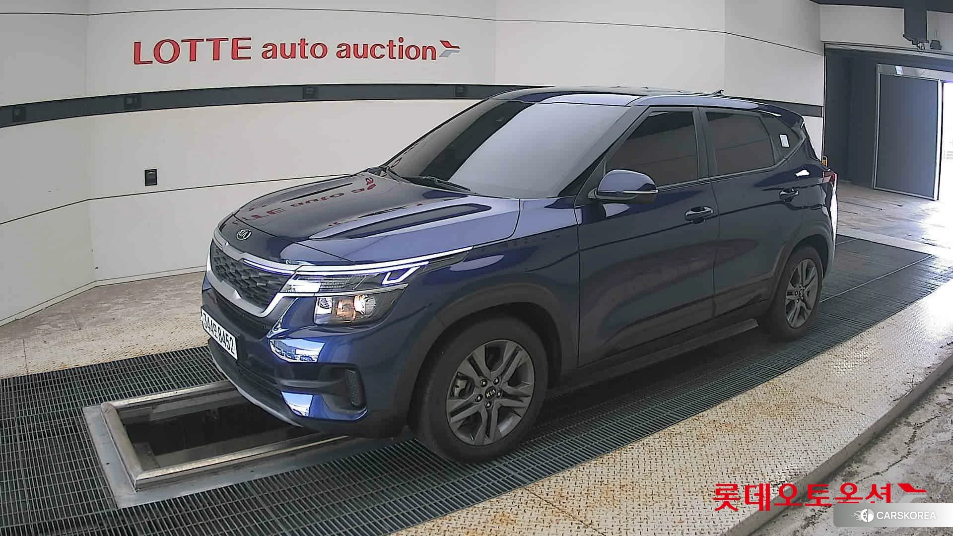 Kia Seltos 2020 Dark Ocean Blue из Кореи, фото 4