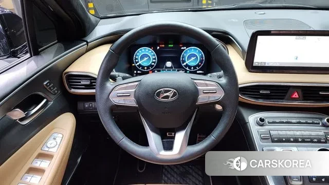 Hyundai The New Santa Fe 2022 Черный из Кореи, фото 4