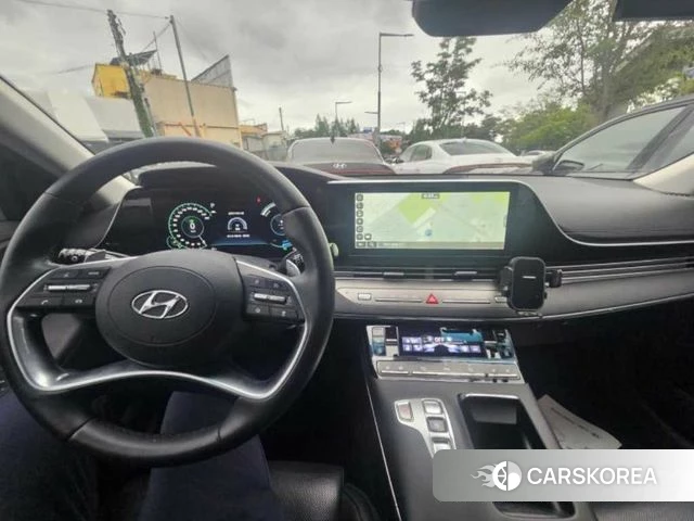 Hyundai The New Grandeur IG Hybrid 2021 Черный из Кореи, фото 4