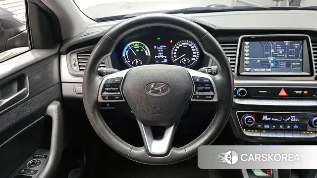 Hyundai Sonata New Rise Hybrid 2018 Серый из Кореи, фото 4