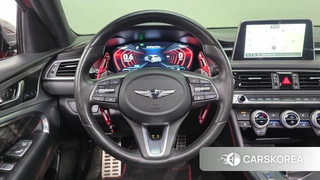 Genesis G70 2019 Красный из Кореи, фото 4
