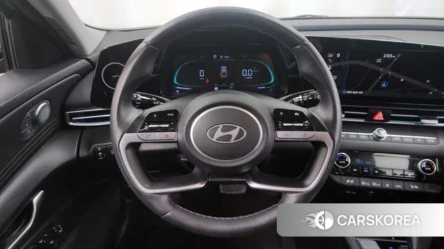 Hyundai The New Avante Hybrid (CN7) 2023 Серый из Кореи, фото 4