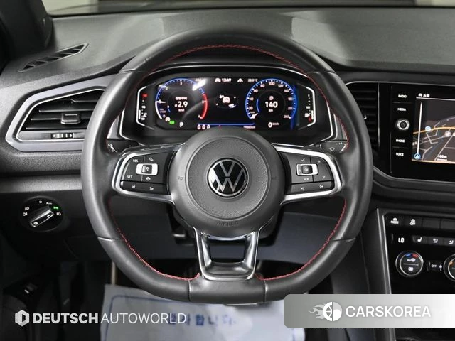 Volkswagen T-Roc 2021 Красный из Кореи, фото 4