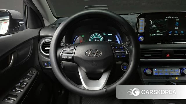 Hyundai Kona Electric 2019 Серебристо-серый из Кореи, фото 4