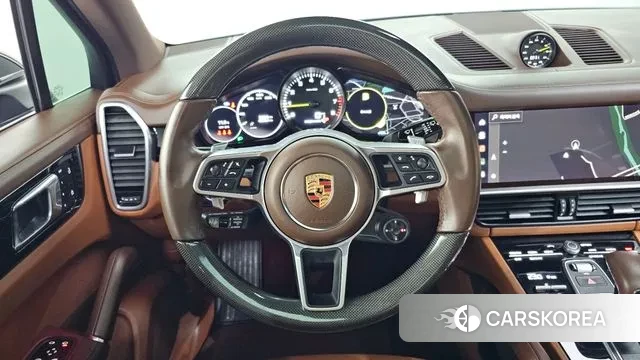 Porsche Cayenne (PO536) 2022 Черный из Кореи, фото 4