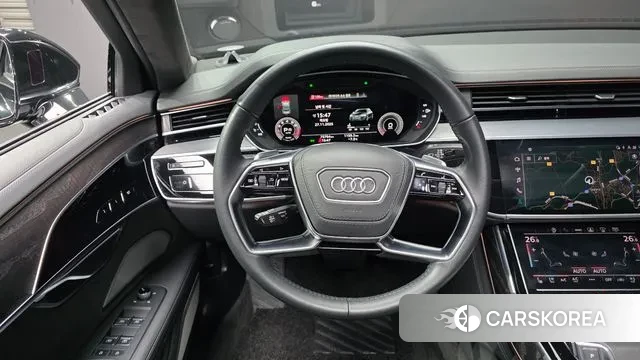 Audi A8 (D5) 2021 Черный из Кореи, фото 4