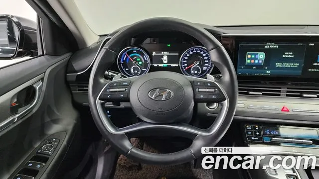 Hyundai The New Grandeur IG Hybrid 2021 Серый из Кореи, фото 4
