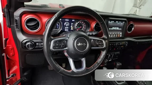 Jeep Wrangler (JL) 2022 Красный из Кореи, фото 4