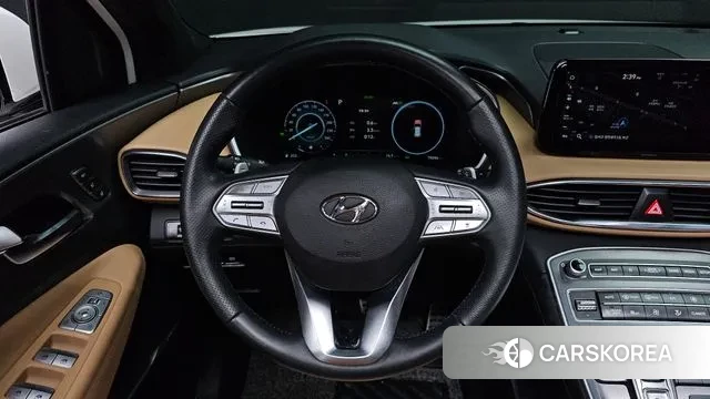 Hyundai The New Santa Fe 2022 Белый из Кореи, фото 4