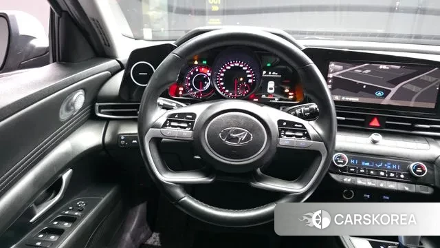 Hyundai Avante (CN7) 2021 Серебристо-серый из Кореи, фото 4