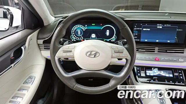 Hyundai The New Grandeur IG Hybrid 2021 Белый из Кореи, фото 4