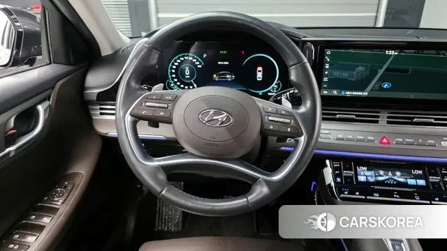 Hyundai The New Grandeur IG Hybrid 2021 Серый из Кореи, фото 4