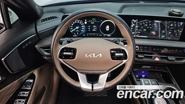 Kia K8 Hybrid 2023 Синий из Кореи, фото 4