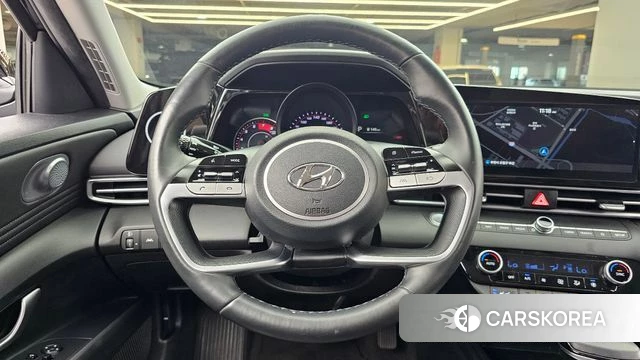 Hyundai Avante (CN7) 2021 Черный из Кореи, фото 4