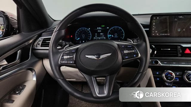 Genesis The New G70 2021 Черный из Кореи, фото 4