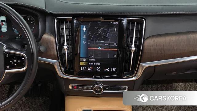 Volvo S90 2021 Черный из Кореи, фото 4