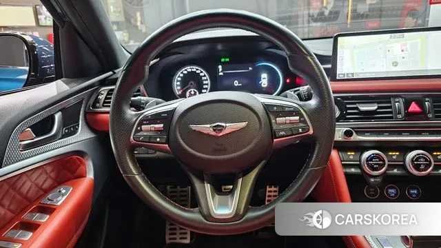 Genesis The New G70 2021 Синий из Кореи, фото 4