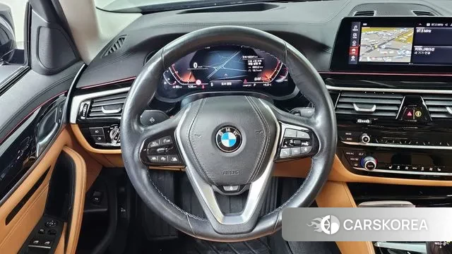 BMW 5 Series (G30) 2020 Черный из Кореи, фото 4