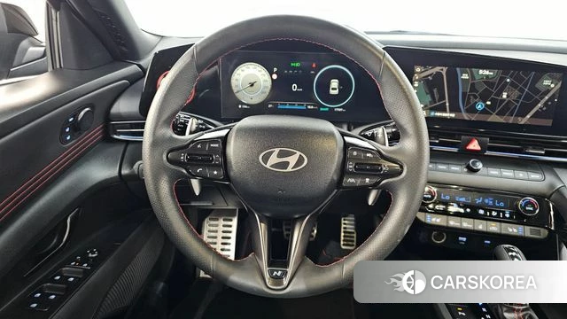 Hyundai The New Avante (CN7) 2025 Черный из Кореи, фото 4
