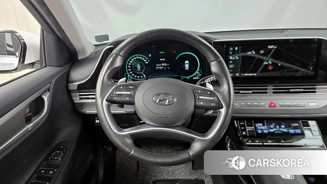 Hyundai The New Grandeur IG Hybrid 2019 Белый из Кореи, фото 4
