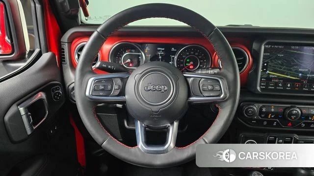 Jeep Wrangler (JL) 2021 Красный из Кореи, фото 4