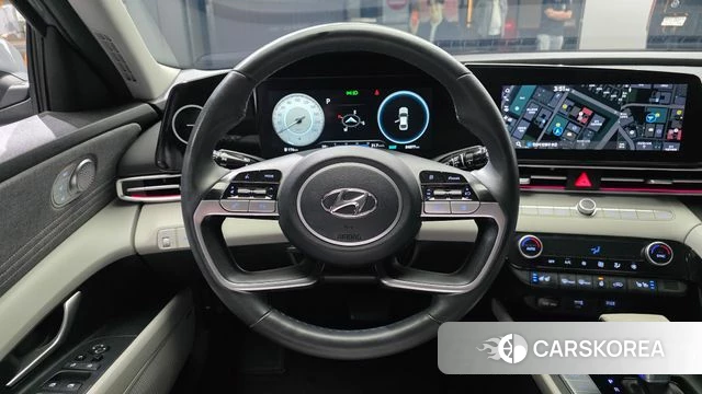 Hyundai Avante (CN7) 2021 Серебристо-серый из Кореи, фото 4