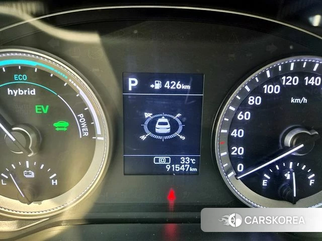 Hyundai Grandeur IG Hybrid 2018 Серый из Кореи, фото 4