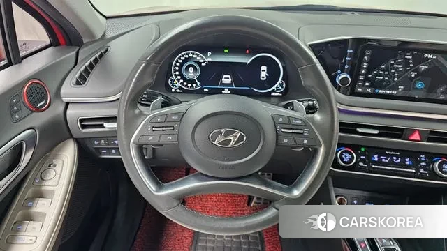 Hyundai Sonata (DN8) 2021 Красный из Кореи, фото 4