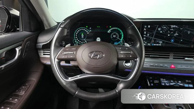 Hyundai The New Grandeur IG Hybrid 2020 Серый из Кореи, фото 4
