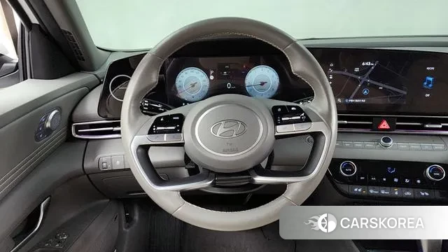 Hyundai The New Avante (CN7) 2023 Белый из Кореи, фото 4