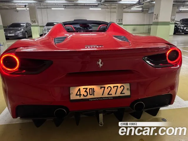 Ferrari 488 Spider id 2765026 из Кореи 4