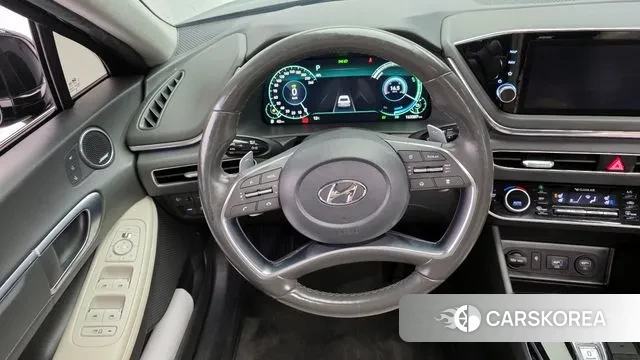 Hyundai Sonata Hybrid (DN8) 2020 Черный из Кореи, фото 4