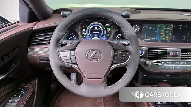 Lexus LS500h 5th generation 2018 Серый из Кореи, фото 4