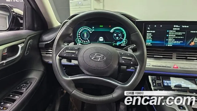 Hyundai The New Grandeur IG Hybrid 2020 Черный из Кореи, фото 4