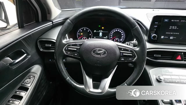 Hyundai The New Santa Fe 2021 Белый из Кореи, фото 4