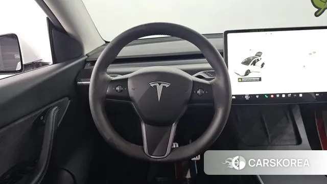 Tesla Model Y 2021 Белый из Кореи, фото 4
