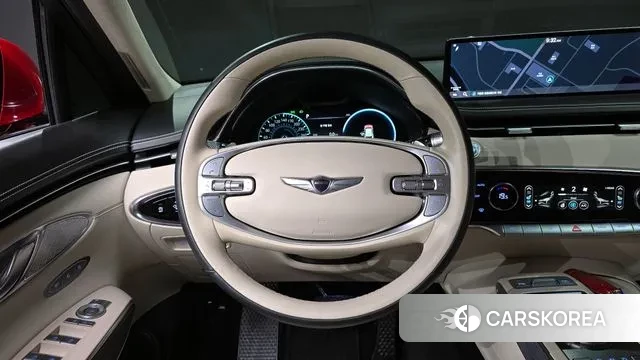 Genesis GV70 2022 Красный из Кореи, фото 4